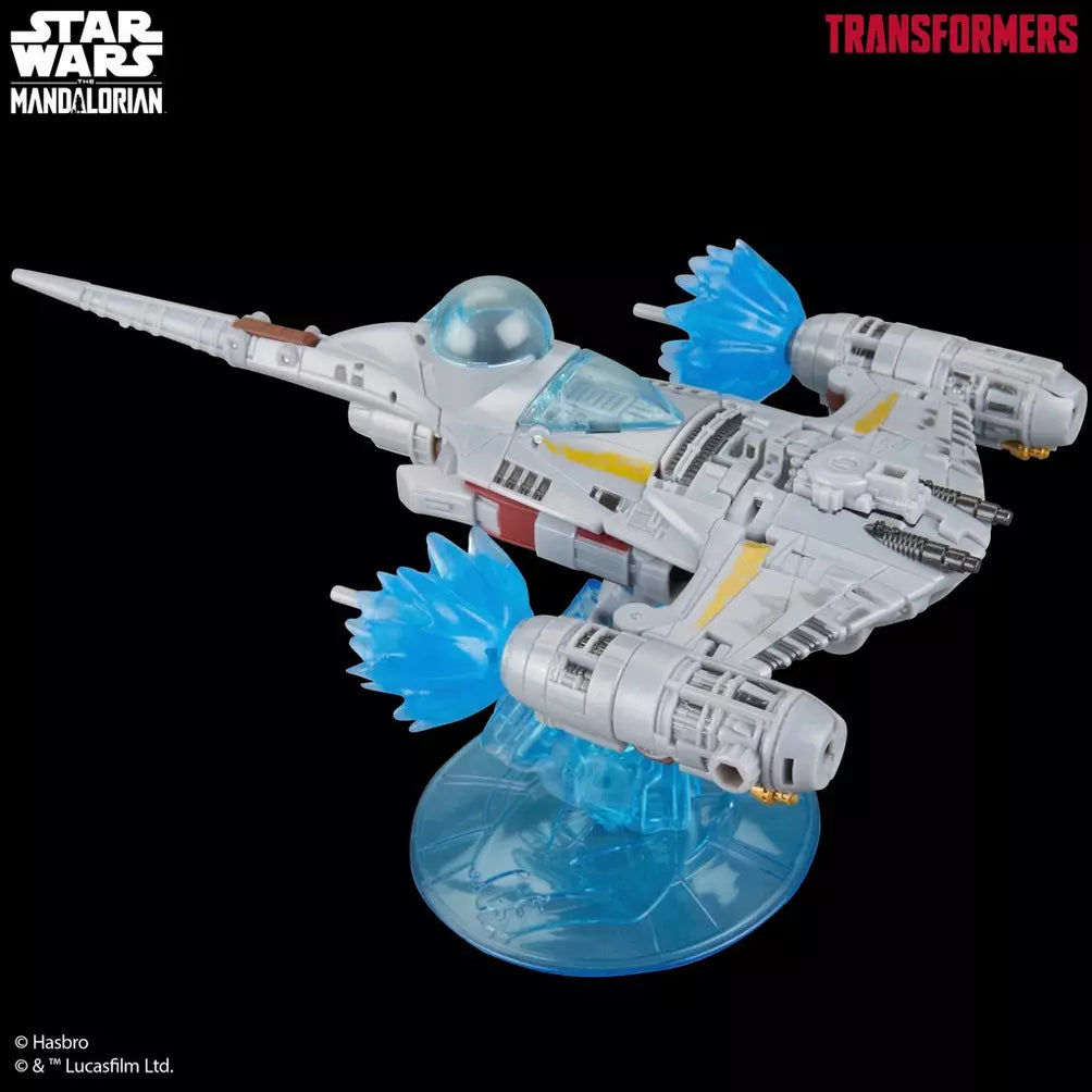 Transformers Collaborative STAR WARS: The Mandalorian N-1 Starfighter Exclusive Action Figure (G0098) LOW STOCK