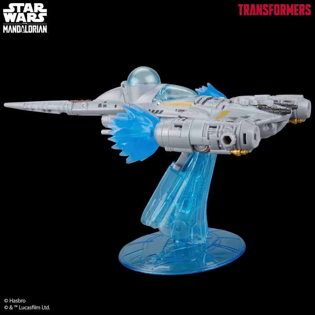 Transformers Collaborative STAR WARS: The Mandalorian N-1 Starfighter Exclusive Action Figure (G0098) LOW STOCK