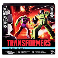 Transformers Studio Series: The Movie (1986) Constructicons Long Haul & Hook Action Figures (G0472)