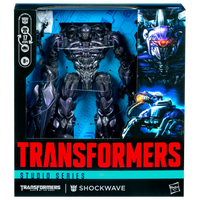 Transformers: Studio - Dark of the Moon - Leader Shockwave, NEST Paratrooper, Brains & Wheelie G0483 LOW STOCK