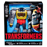 Transformers: Studio Series 86 (The Movie) - Leader Class Dinobot Grimlock & Autobot Wheelie (G0485)