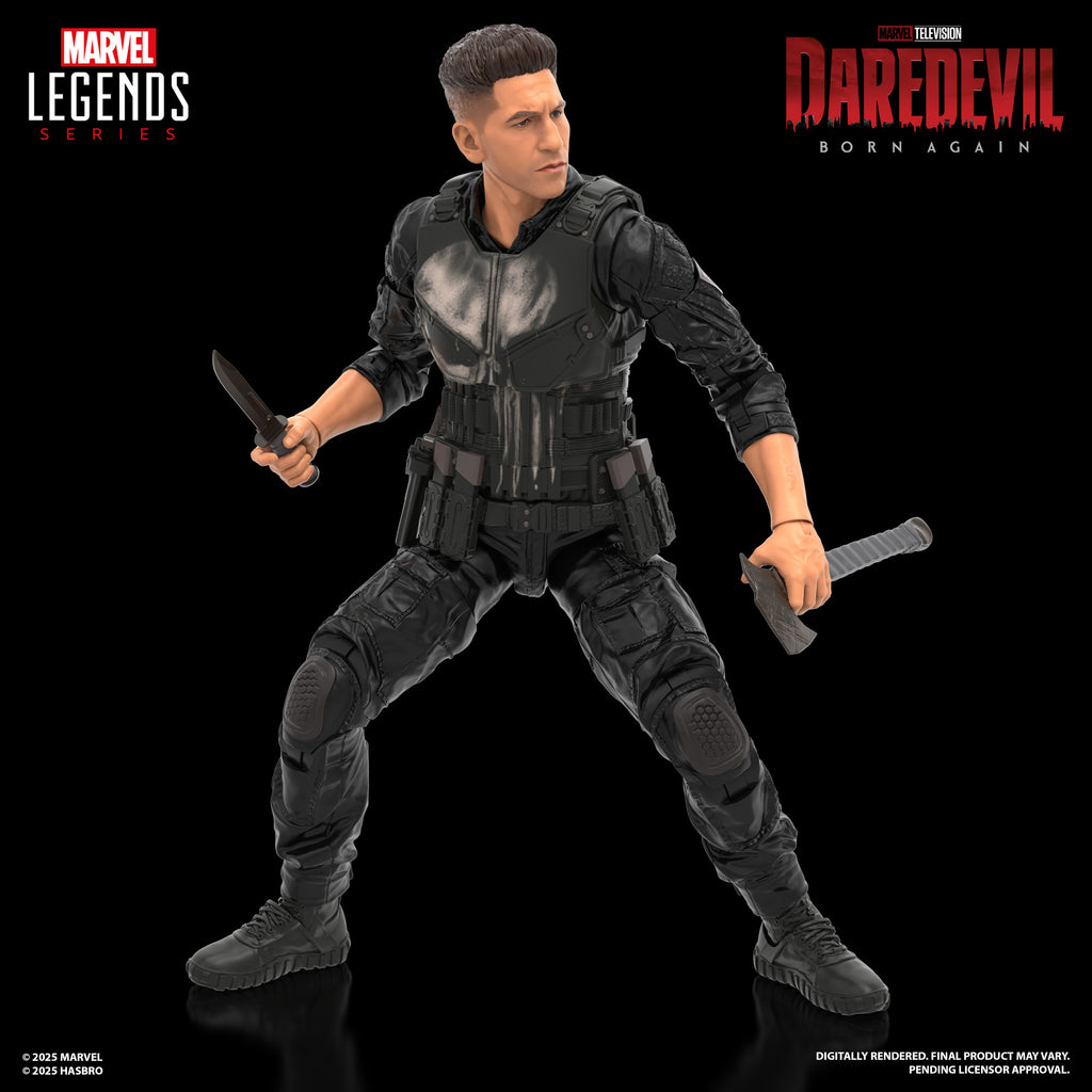 [PRE-ORDER] Marvel Legends Series - Daredevil: Born Again - Punisher Action Figure (G0581)