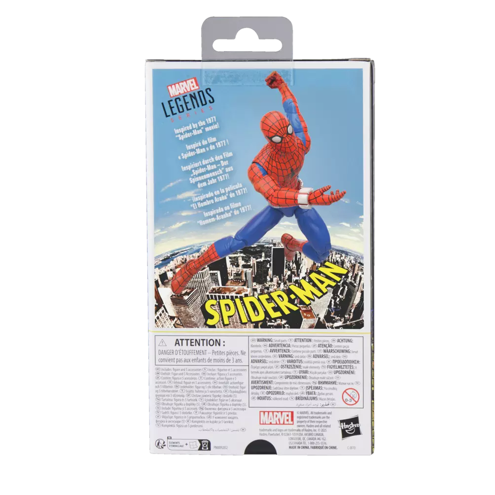 Marvel Legends Series - Spider-Man (TV 77) Exclusive Action Figure (G0590)