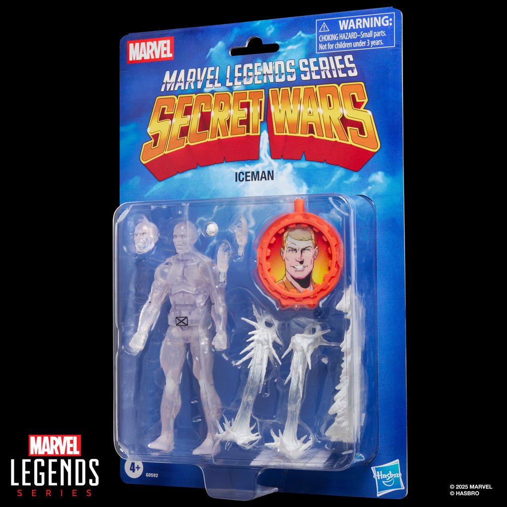 [PRE-ORDER] Marvel Legends Series - Secret Wars Ice Man Retro Action Figure (G0592)