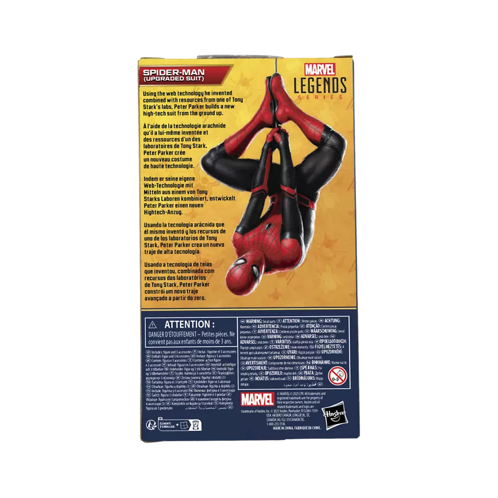 Marvel Legends Series - Spider-Man: Far From Home - Spider-Man (Upgraded Suit) Action Figure (G0606)