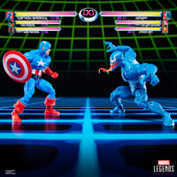 Marvel Legends Series Gamerverse - Captain America vs Venom Action Figures (G0622)