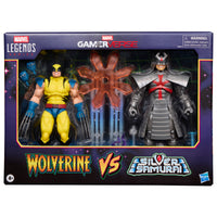 Marvel Legends Series Gamerverse - Wolverine vs Marvel's Silver Samurai Action Figures (G0624)