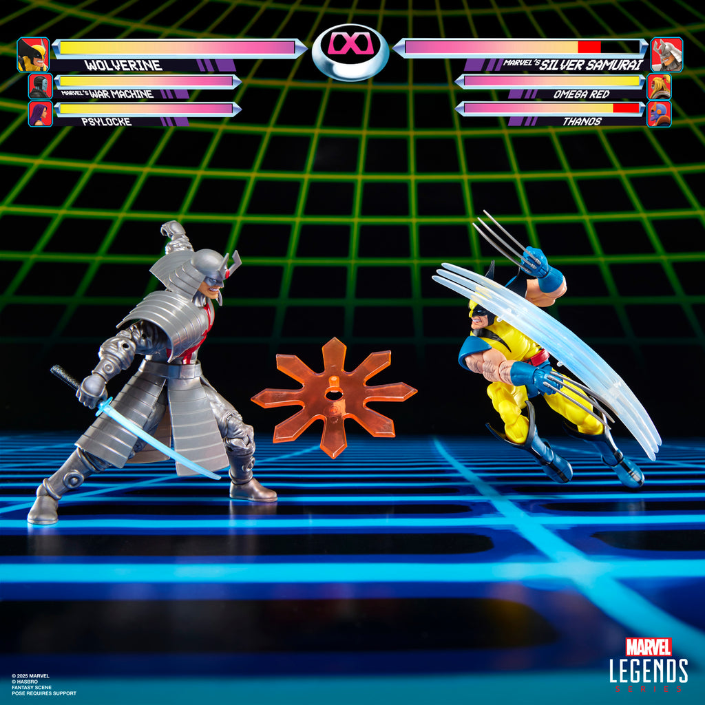 [PRE-ORDER] Marvel Legends Series Gamerverse - Wolverine vs Marvel's Silver Samurai Action Figures (G0624)