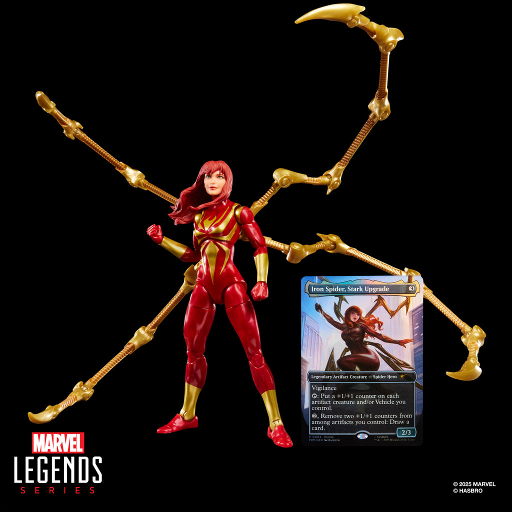 Marvel Legends Series - Magic: The Gathering - Mary Jane Watson (Iron Spider) Action Figure (G0639) LOW STOCK