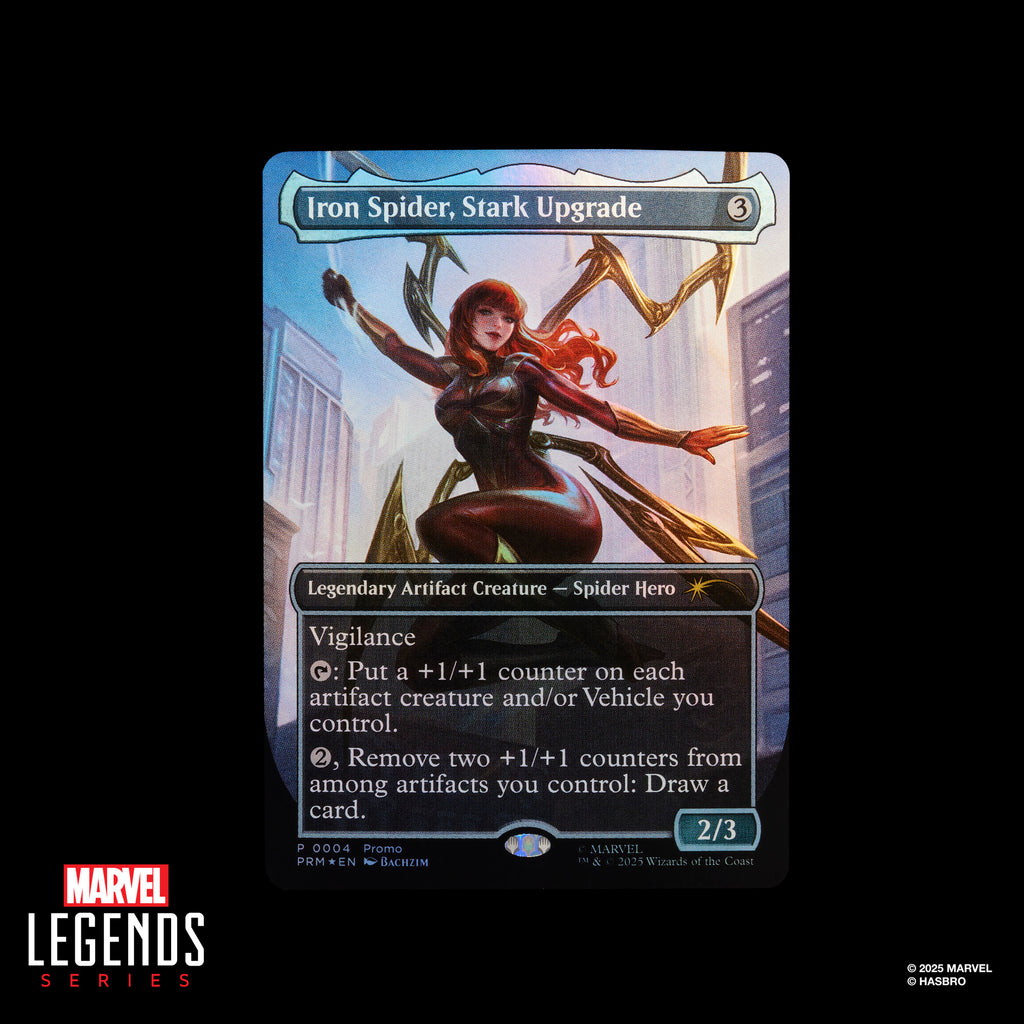 Marvel Legends Series - Magic: The Gathering - Mary Jane Watson (Iron Spider) Action Figure (G0639) LOW STOCK