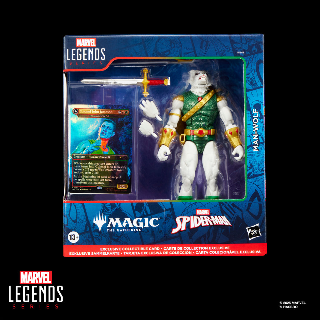 Marvel Legends Series - Magic: The Gathering - Man-Wolf Action Figure (G0642) LOW STOCK