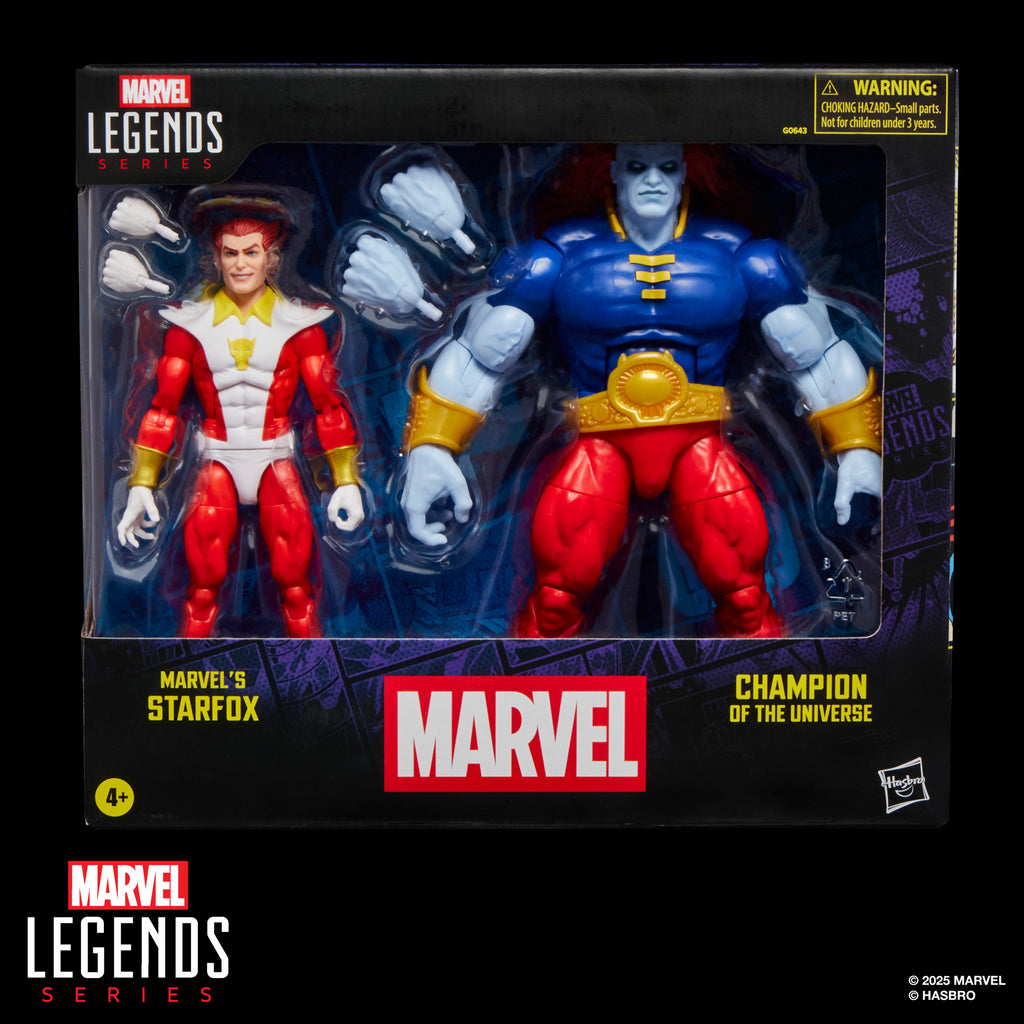 [PRE-ORDER] Marvel Legends Series - Marvel’s Starfox & Champion of the Universe Action Figures (G0643)
