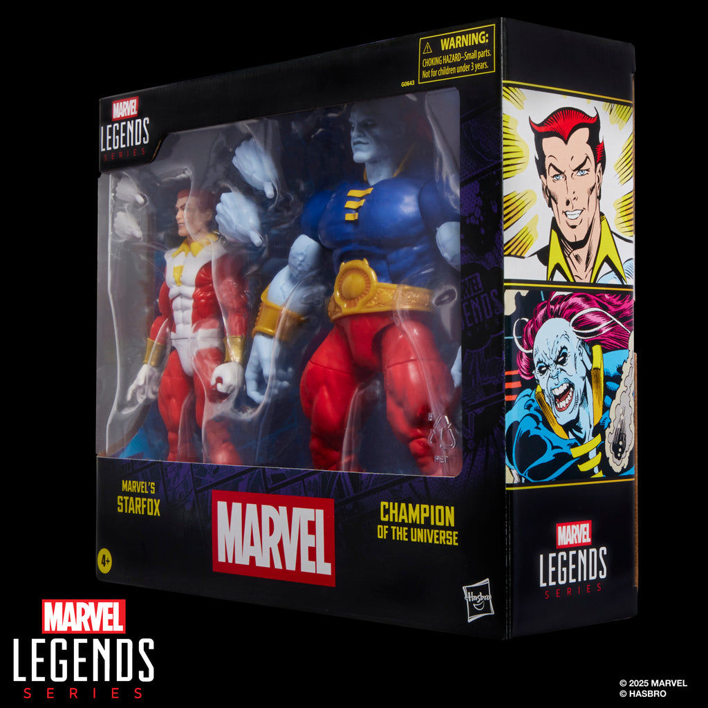 [PRE-ORDER] Marvel Legends Series - Marvel’s Starfox & Champion of the Universe Action Figures (G0643)