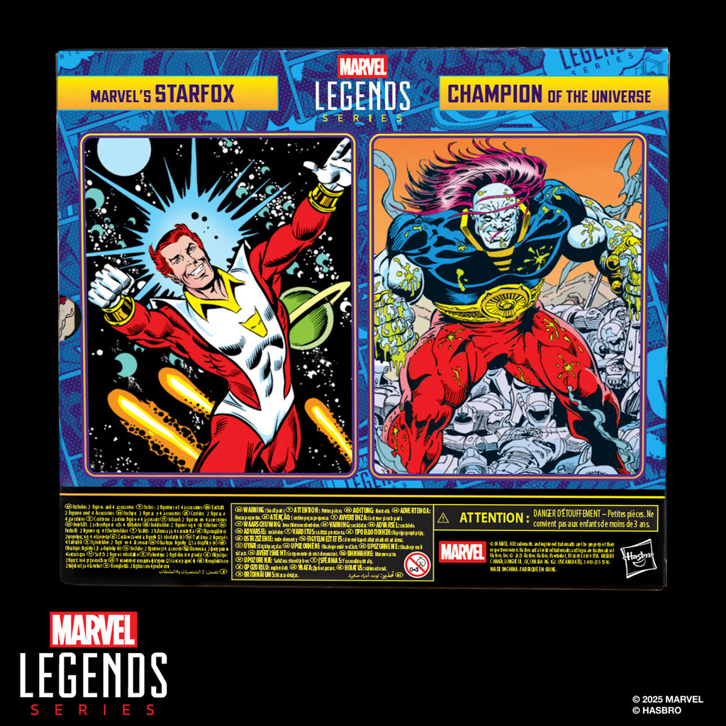 [PRE-ORDER] Marvel Legends Series - Marvel’s Starfox & Champion of the Universe Action Figures (G0643)