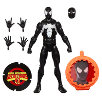 Marvel Legends Series - Secret Wars Spider-Man (Black Suit) Retro Action Figure (G0779)