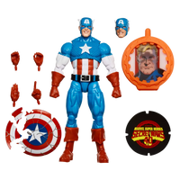 Marvel Legends Series - Secret Wars Captain America Retro Action Figure (G0781)