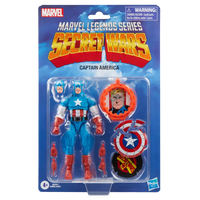 Marvel Legends Series - Secret Wars Captain America Retro Action Figure (G0781)