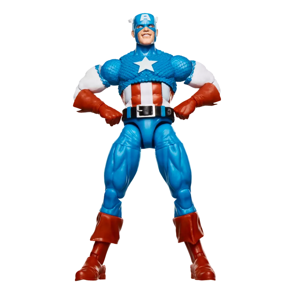 Marvel Legends Series - Secret Wars Captain America Retro Action Figure (G0781)