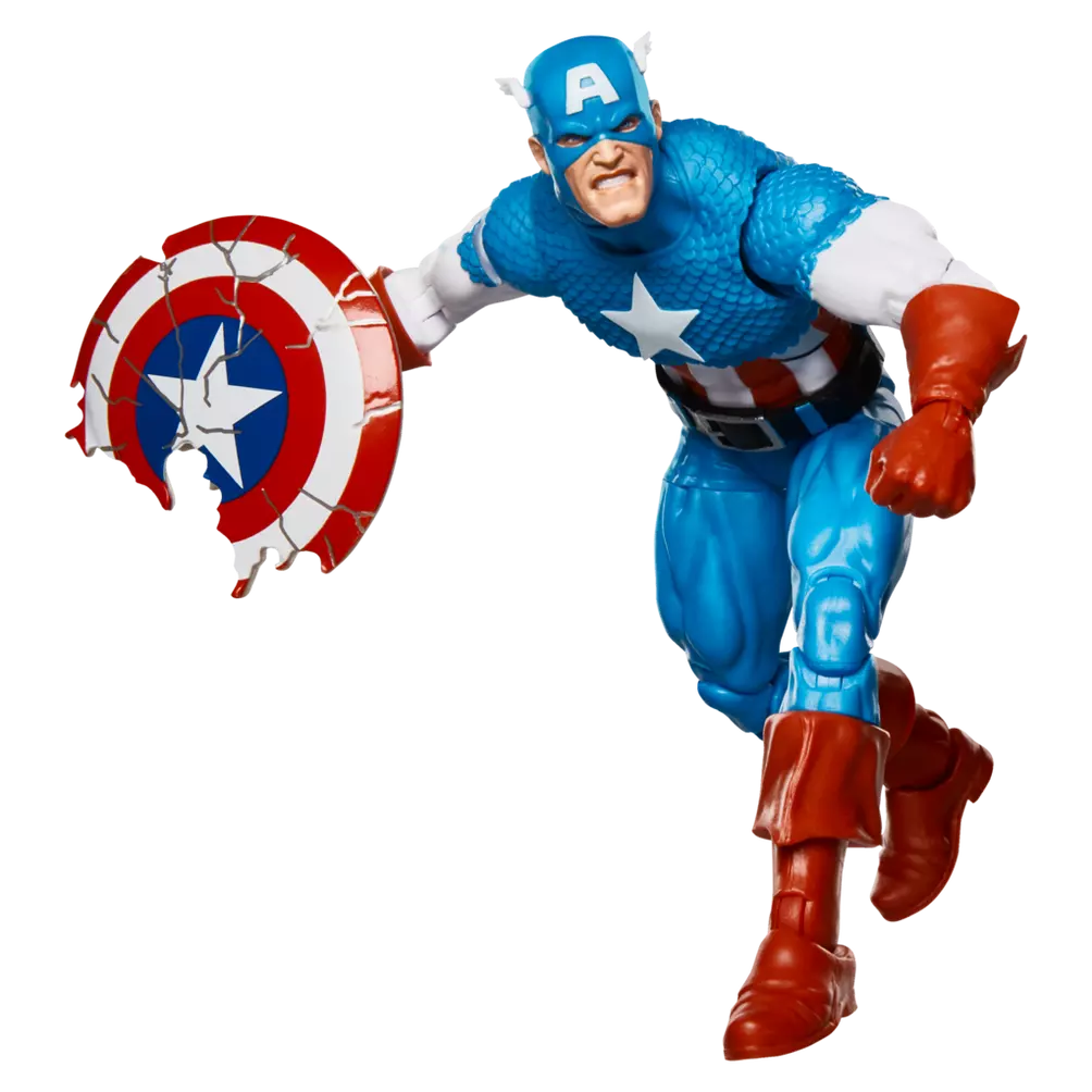 Marvel Legends Series - Secret Wars Captain America Retro Action Figure (G0781)
