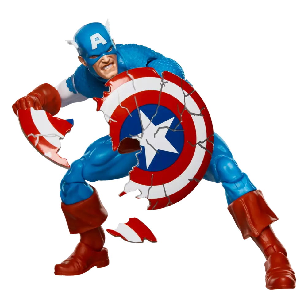 Marvel Legends Series - Secret Wars Captain America Retro Action Figure (G0781)