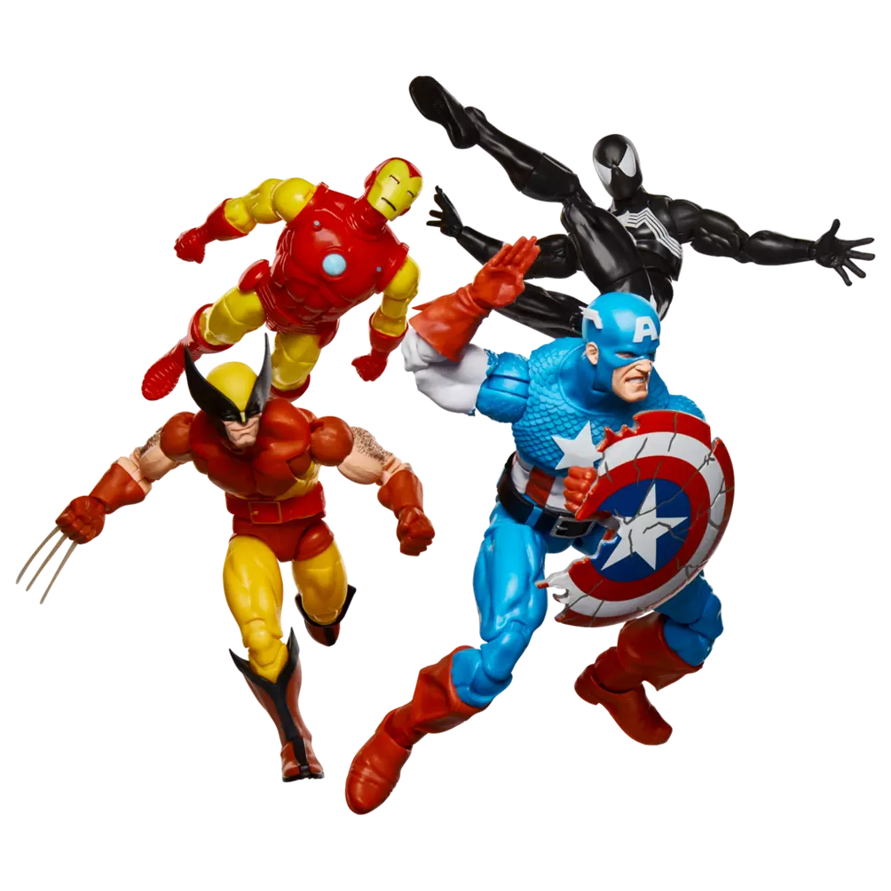 Marvel Legends Series - Secret Wars 6-Pack Retro Action Figures (G0583) LOW STOCK