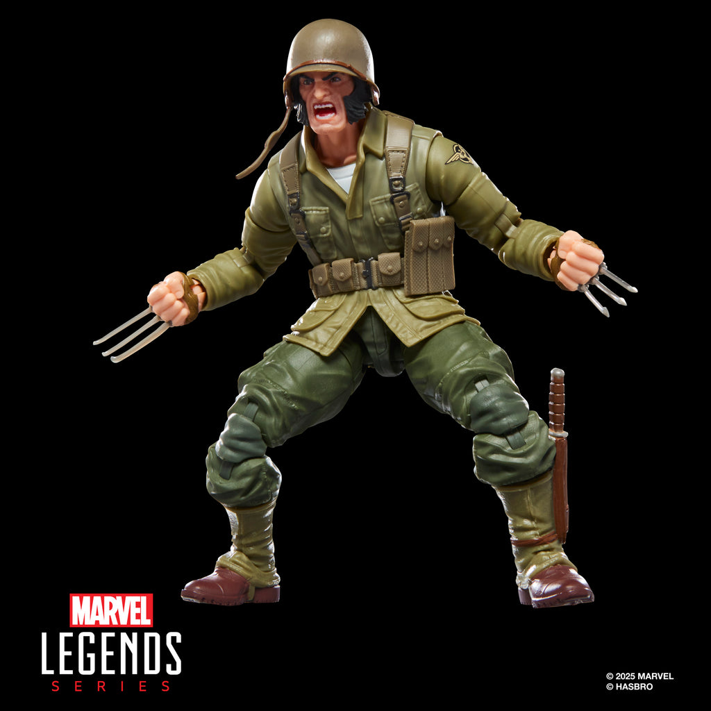 [PRE-ORDER] Marvel Legends Comics Series - Executioner BAF - Wolverine (WWII Logan) Action Figure (G0820)