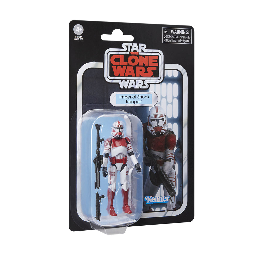 Star Wars: Vintage Collection VC374 - The Clone Wars - Imperial Shock Trooper Action Figure (G0924) LOW STOCK