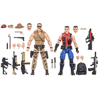 G.I. Joe - Classified Series #173 - Sgt Slaughter & Felix (Mercer) Stratton Action Figures (G1234) LOW STOCK