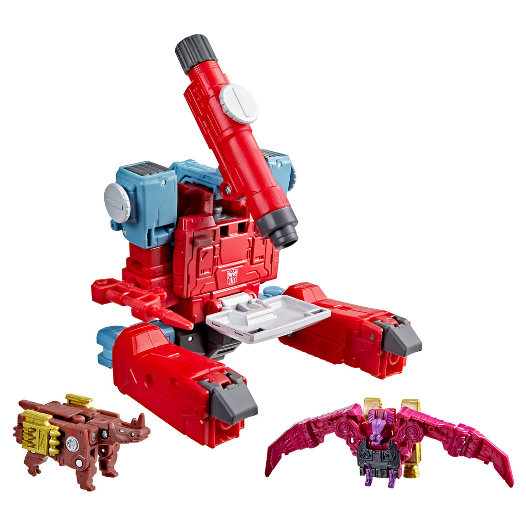 Transformers Studio Series 86 MTMTE Collection: Autobot Perceptor, Ratbat & Ramhorn Figures Set G1371