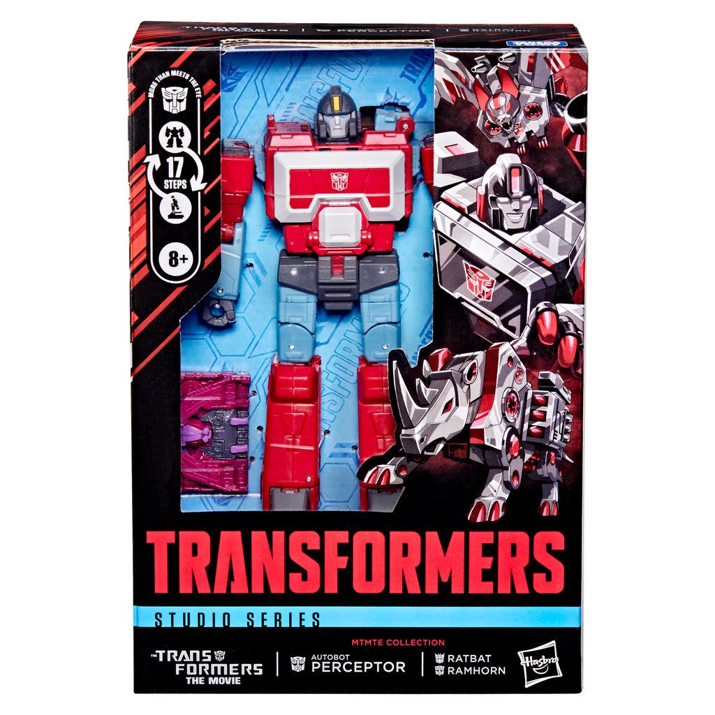 Transformers Studio Series 86 MTMTE Collection: Autobot Perceptor, Ratbat & Ramhorn Figures Set G1371