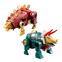 Transformers Age of the Primes G2 Universe Dinobot Slug and Dinobot Snarl Action Figures (G1375)