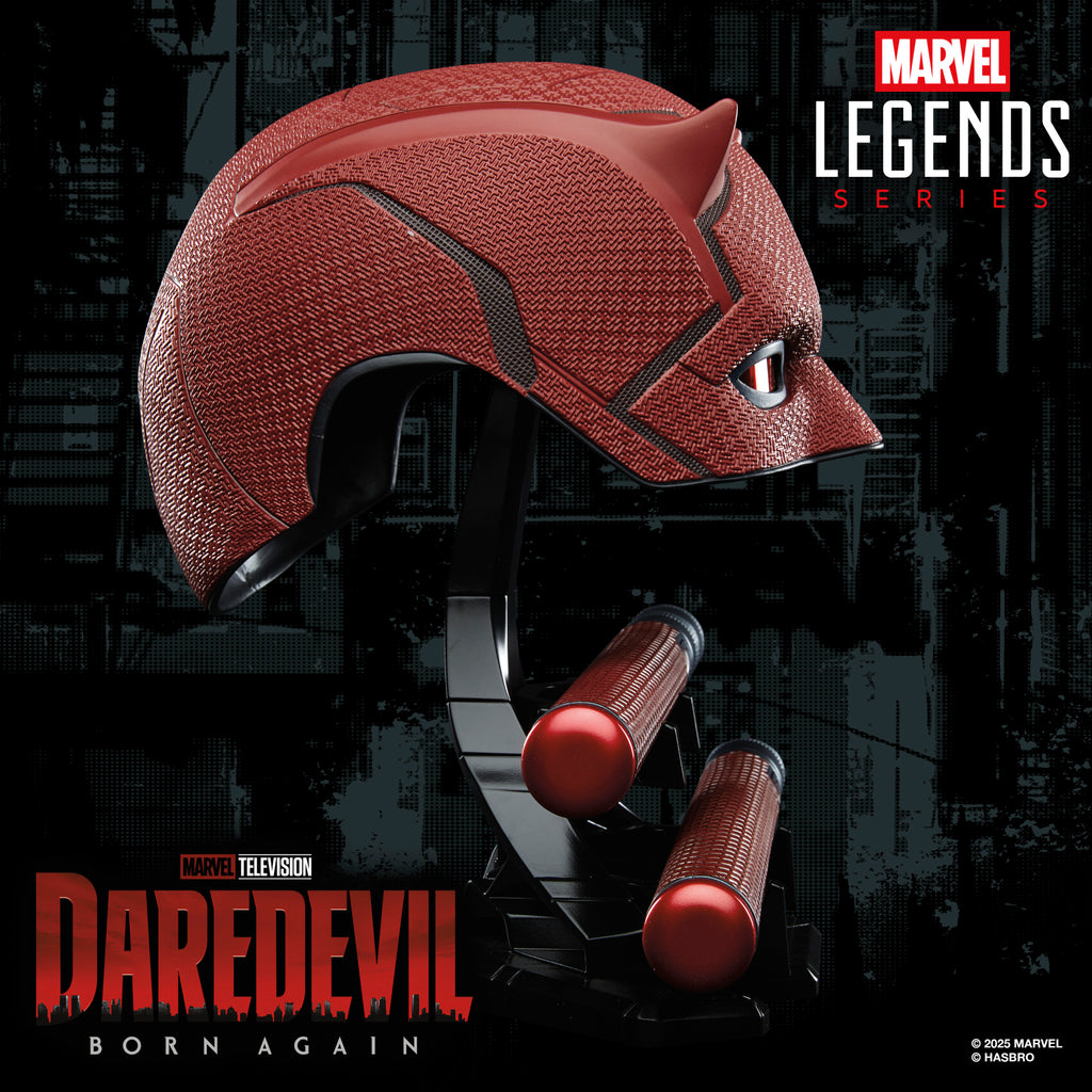 Marvel Legends Series - DareDevil: Born Again - DareDevil Premium Roleplay Mask & Billy Club (G1598) LOW STOCK