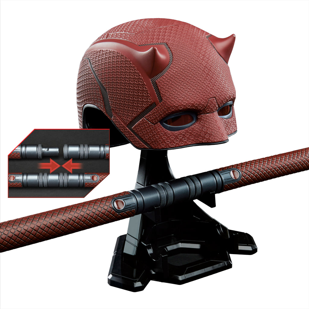 Marvel Legends Series - DareDevil: Born Again - DareDevil Premium Roleplay Mask & Billy Club (G1598) LOW STOCK
