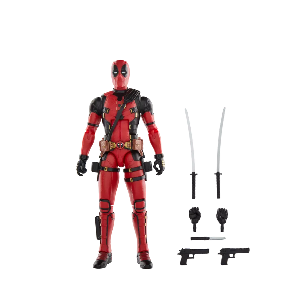 Marvel Legends Series - Deadpool & Wolverine 3-Pack Action Figure Bundle (G1638)