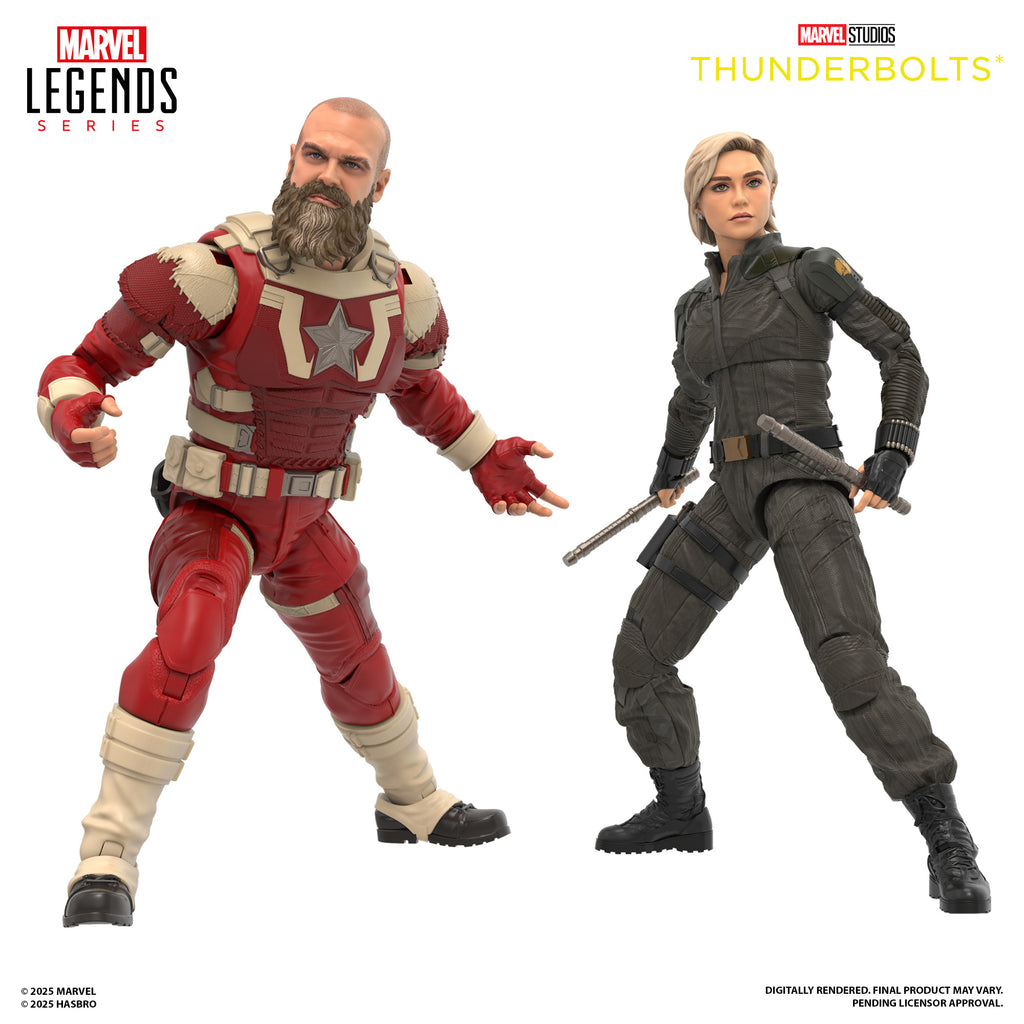 [PRE-ORDER] Marvel Legends Series - Thunderbolts - Yelena Belova and Red Guardian 2-Pack Action Figures (G1830)