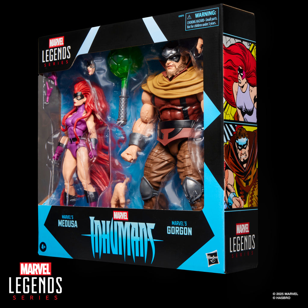 Marvel Legends Series - Inhumans - Marvel’s Medusa & Marvel’s Gorgon Action Figures (G1870) LOW STOCK