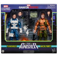 Marvel Legends - Gamerverse - Punisher and Nick Fury - Collectible Action Figures 2-Pack (G1871)