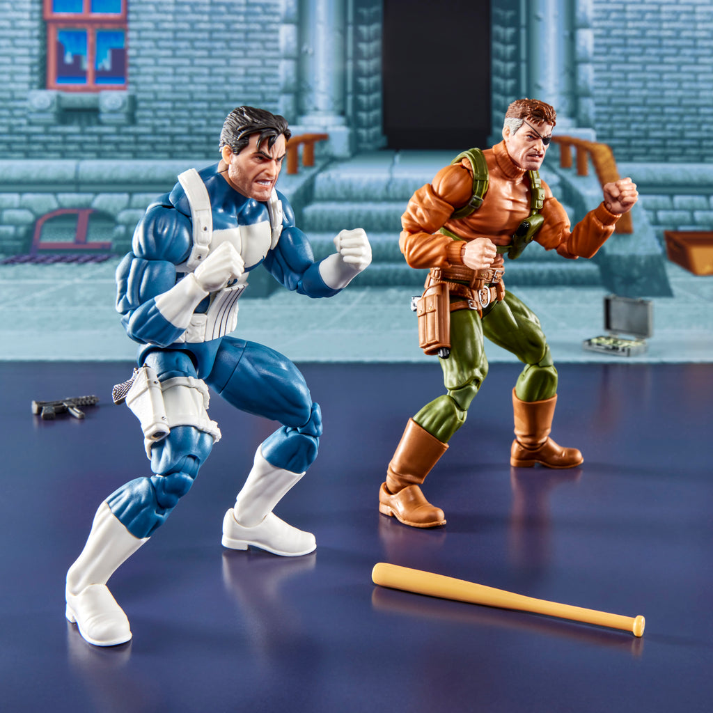 Marvel Legends - Gamerverse - Punisher and Nick Fury - Collectible Action Figures 2-Pack (G1871)