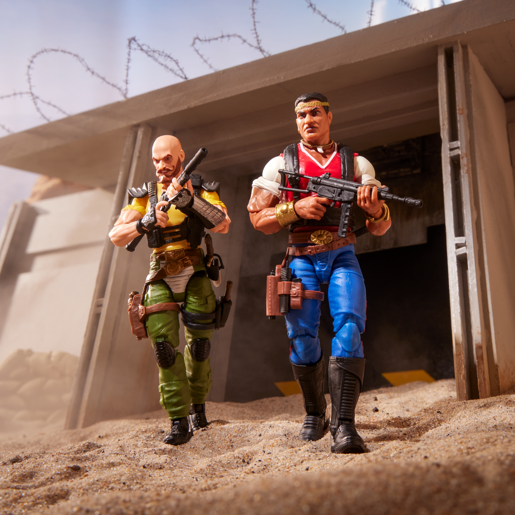 G.I. Joe: Classified Series 193 - David (Red Dog) Taputapu & Varujan (Taurus) Ayvazyan Figures G2051 LAST ONE!