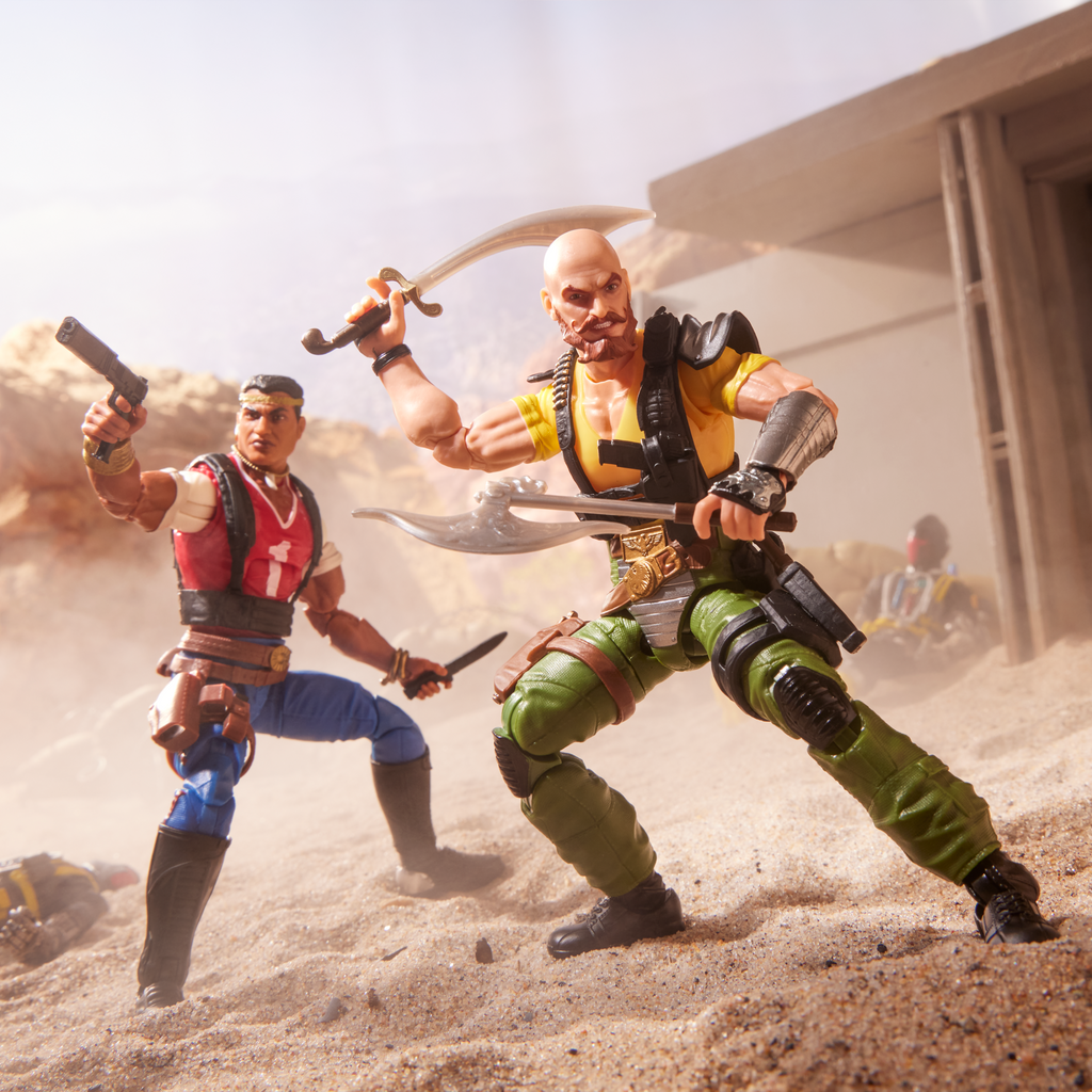 G.I. Joe: Classified Series 193 - David (Red Dog) Taputapu & Varujan (Taurus) Ayvazyan Figures G2051 LAST ONE!