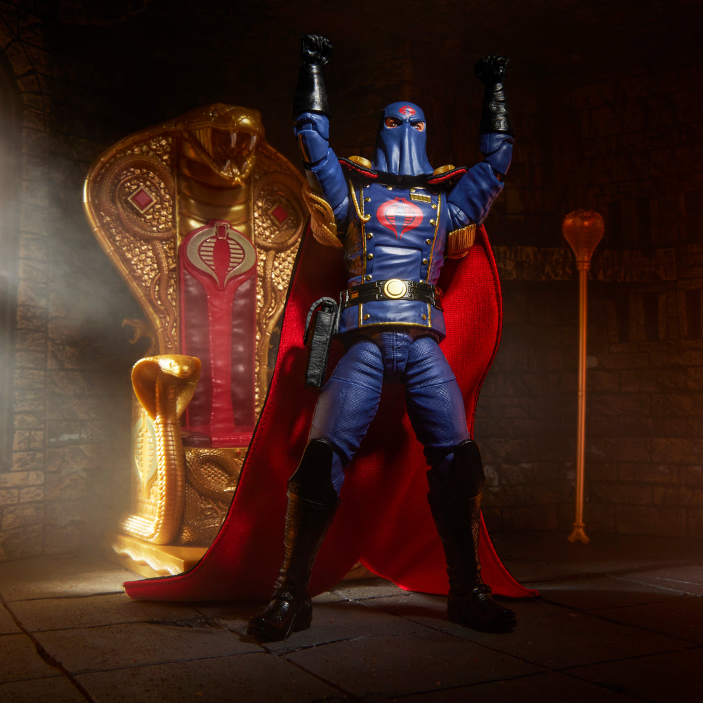 [PRE-ORDER] G.I. Joe: Classified Series #221 - Cobra Commander (Dress Uniform) Action Figure & Throne (G2081)