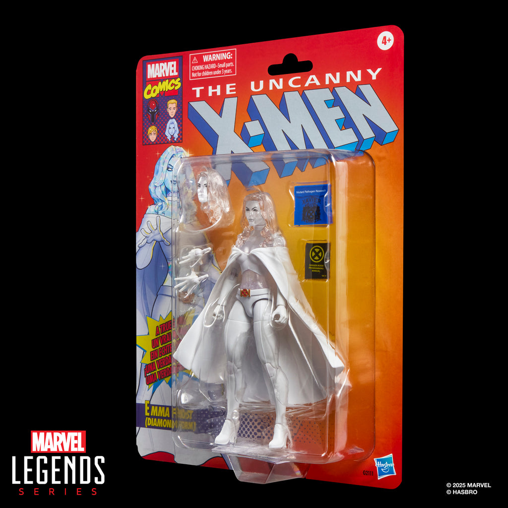 [PRE-ORDER] Marvel Legends Retro Series -  Astonishing X-Men - Emma Frost (Diamond Form) Action Figure (G2111)