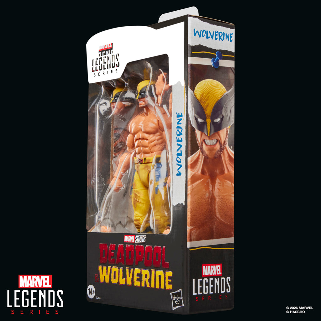 [PRE-ORDER] Marvel Legends Series: Deadpool & Wolverine (2024 Movie) - Wolverine (Shirtless) Action Figure G2114
