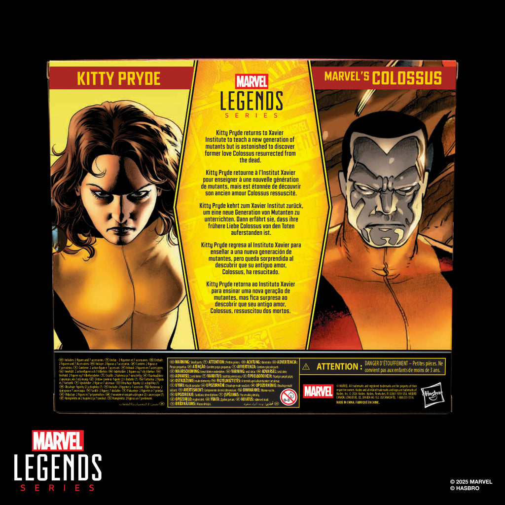 [PRE-ORDER] Marvel Legends Series X-Men Kitty Pryde & Marvel’s Colossus Action Figure Two-Pack (G2127)