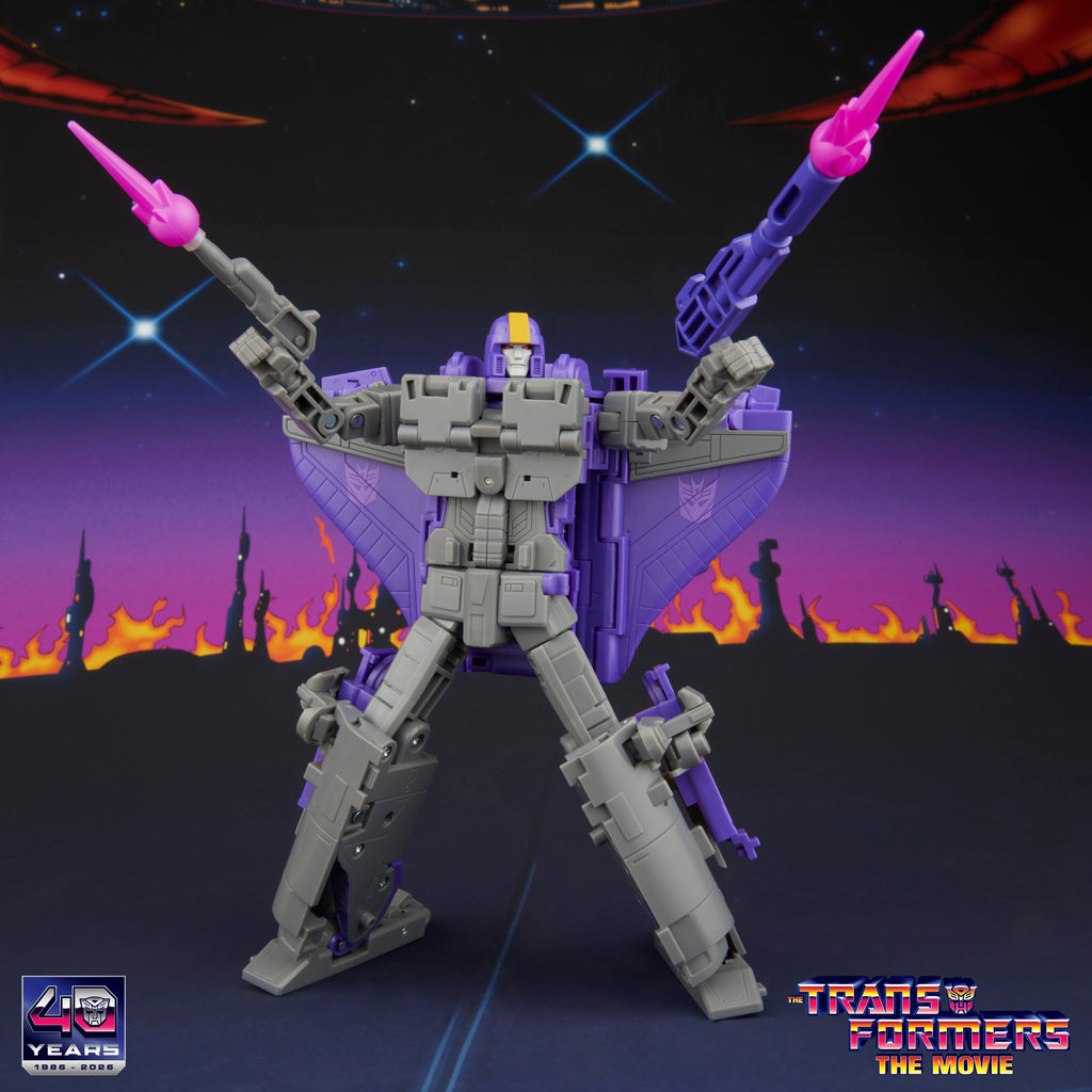 Transformers: Studio Series (The Movie) Leader Class (Triple Changer) Astrotrain Action Figure G2190
