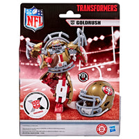 [PRE-ORDER] Transformers: Collaborative -  NFL San Francisco 49ers Goldrush Action Figure / Helmet (G2337)