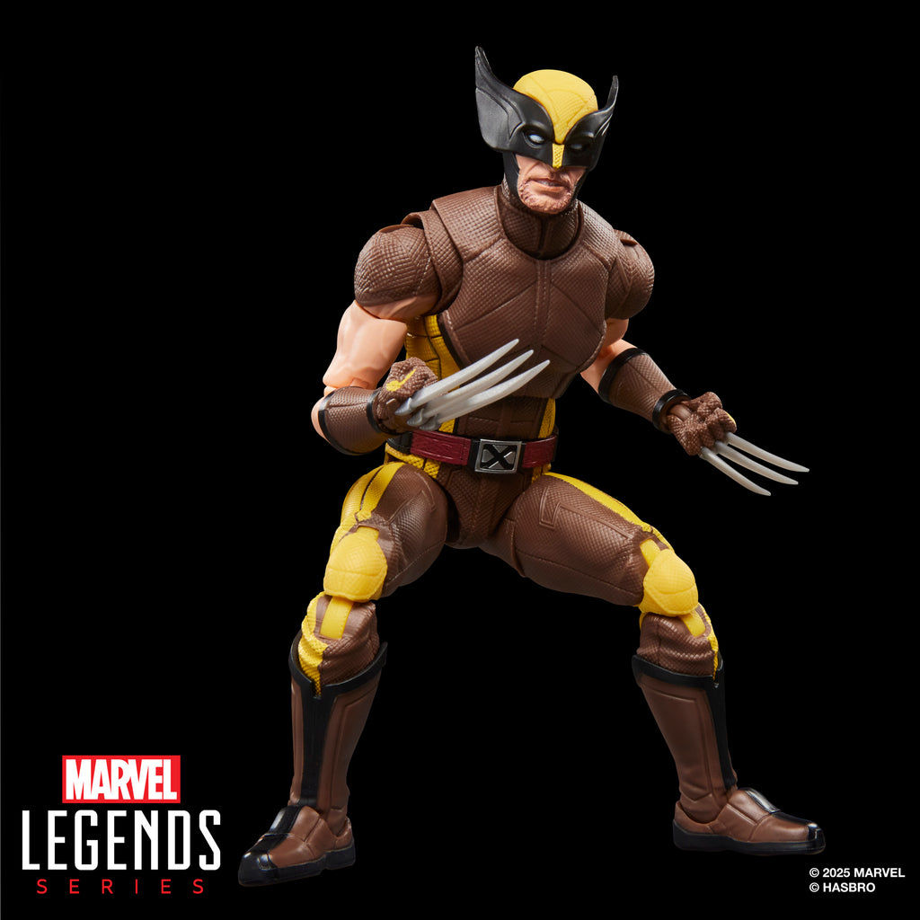 [PRE-ORDER] Marvel Legends Series - Deadpool & Wolverine (Movie) - Wolverine (Brown Suit) Action Figure (G2366)