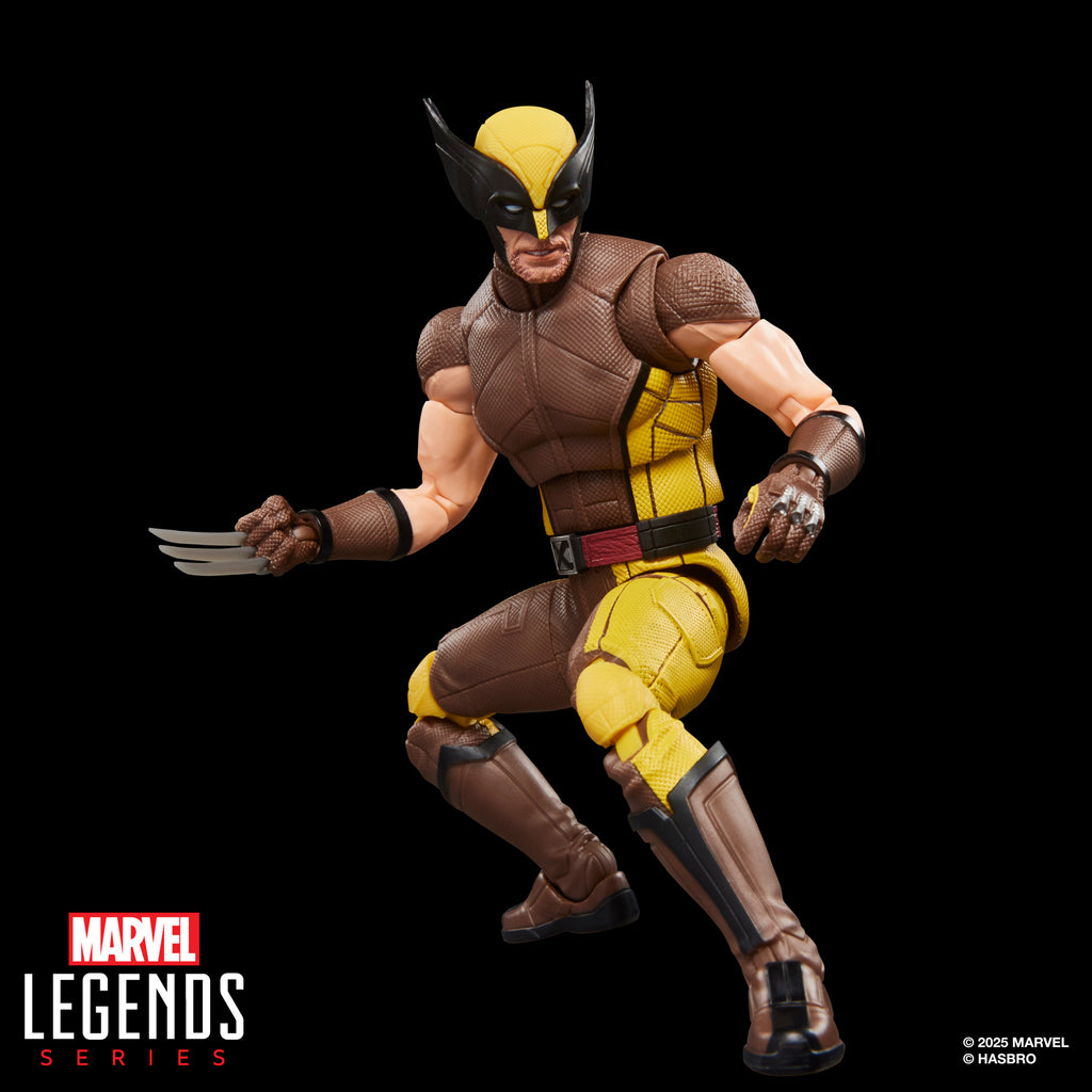 [PRE-ORDER] Marvel Legends Series - Deadpool & Wolverine (Movie) - Wolverine (Brown Suit) Action Figure (G2366)