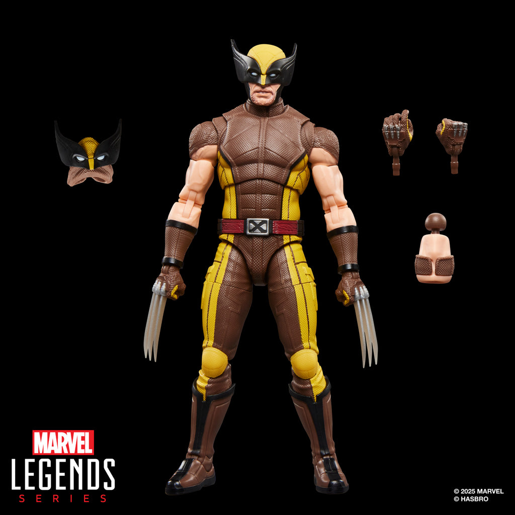 [PRE-ORDER] Marvel Legends Series - Deadpool & Wolverine (Movie) - Wolverine (Brown Suit) Action Figure (G2366)