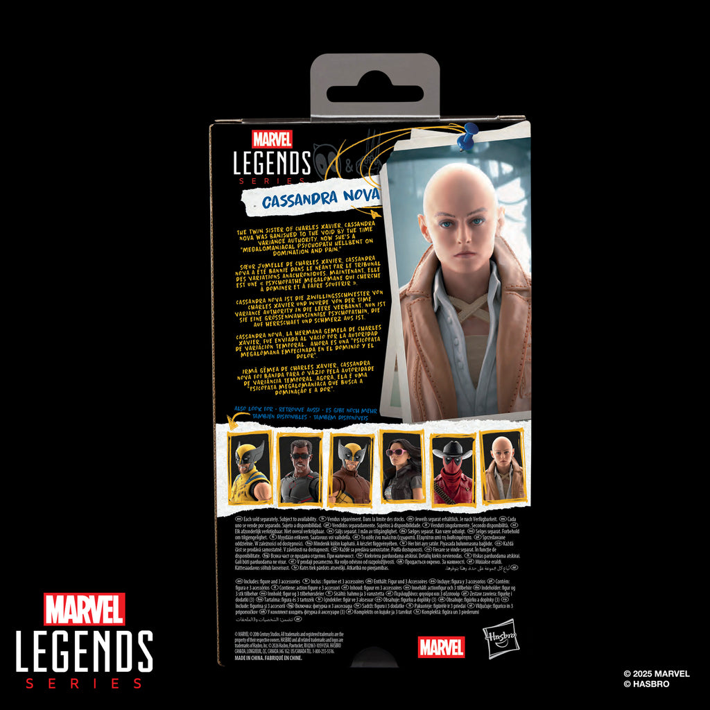 [PRE-ORDER] Marvel Legends Series - Deadpool & Wolverine (Movie) - Cassandra Nova Action Figure (G2370)